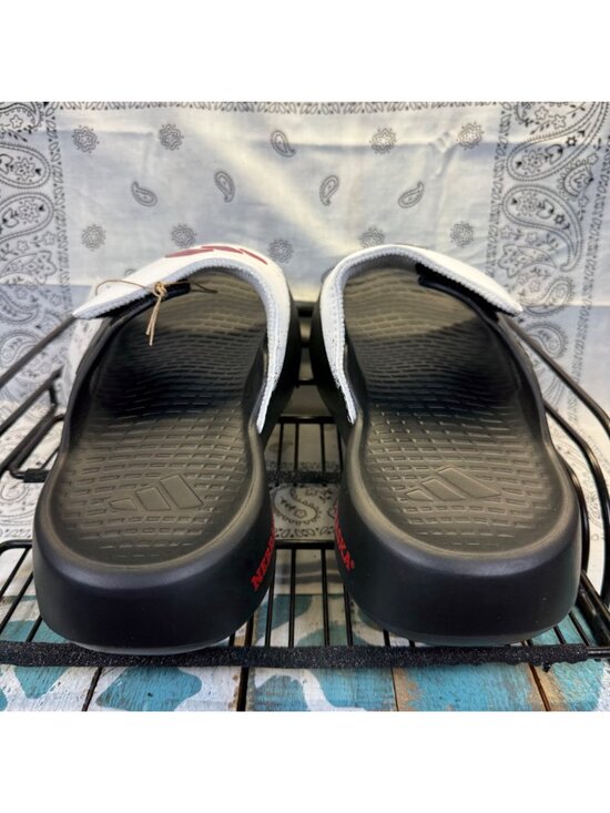 NWT adidas Lightblaze Slide Nebraska Cornhuskers team-issued edition Mens 7 Rare
